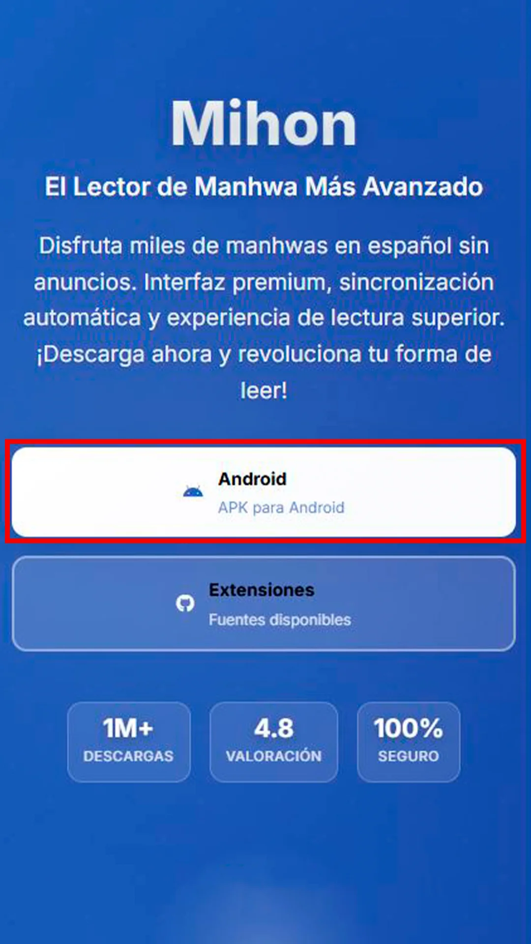 Paso 1 - Mihon APK