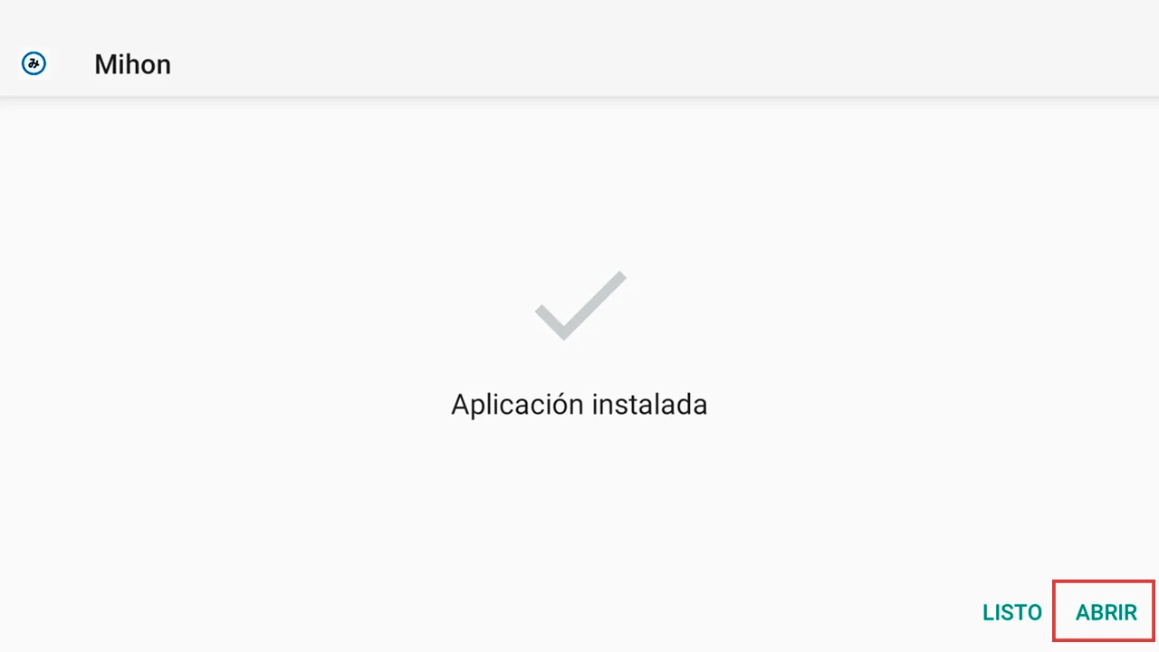 Paso 7 - Abrir Mihon